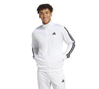 adidas Camiseta de Manga Corta con 3 Rayas para Hombre, Jardín Blanco/Opulento, M
