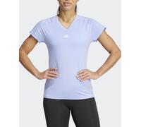 adidas Camiseta de mujer Aeroready Train Essentials Minimal Branding V-Neck adidas. Azul XS