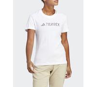adidas Camiseta de mujer Classic Logo Terrex adidas. Blanco M