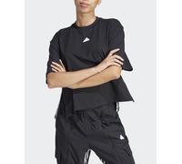 adidas Camiseta de mujer Dance Tee adidas. Negro / Blanco L