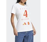 adidas Camiseta de mujer España Winners Eurocopa 2024 Adidas. Blanco M