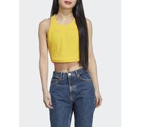 adidas Camiseta de mujer Lounge Rib adidas. Mostaza S