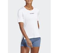 Adidas - Ropa de senderismo mujer - Multi Tee W White para Mujer - Talla S - Blanco Blanco S