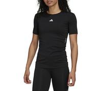 adidas Mujer Techfit Training tee, Black/White, XS