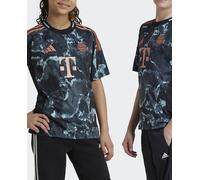 ADIDAS PERFORMANCE Camiseta funcional 'FC Bayern 24/25 Away' gris / menta / naranja / negro, Talla 128