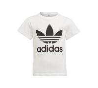 adidas Camiseta de niños Trefoil adidas Originals. Blanco / Negro 5-6 Años/116 cm