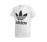 adidas Camiseta de niños Trefoil adidas Originals. Blanco / Negro 7-8 Años/128 cm