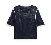 Adidas - Camiseta de punto con diseño de malla - Sport - Hombre - Azul - L -