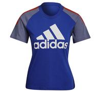 Adidas Camiseta Deportiva Tenis Para Mujer T-Shirt Azul Rojo Talla S M