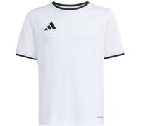 Adidas - Camiseta Entrada 26 Niño, Unisex, White-Black, 128 cm