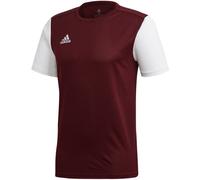 Adidas - Camiseta Estro 19 m/c Niño, Unisex, Maroon-White, 116 cm