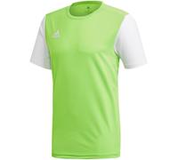 Adidas - Camiseta Estro 19 m/c Niño, Unisex, Solar Green-White, 176 cm