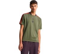 ADIDAS PERFORMANCE Camiseta funcional 'FC Bayern Terrace Icons' jade / naranja / negro L jade / naranja / negro