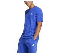 Camiseta adidas Essentials Monogram Hombre Azul M