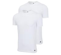 Adidas Camiseta Hombre,2er Paquete - Crew Camisa de Cuello,Active Flex