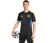 Adidas - Camiseta Manchester United Training 2025-2026, Unisex, Black-Hi-Res Blue-Tribe Yellow, XL