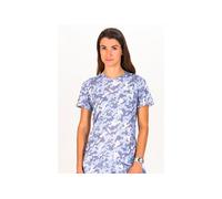 adidas camiseta manga corta Own The Run Camo vêtement running femme déstockage XS Bleu