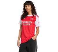 Adidas - Camiseta oficial Arsenal FC Primera Equipación 2025-2026 Mujer, Mujer, Better Scarlet-White, S