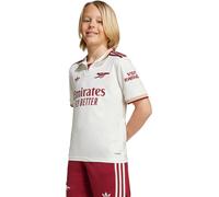 Adidas - Camiseta oficial Arsenal Fc Tercera Equipación 2025-2026 Niño, Unisex, Cloud White-Team Coll Burgundy, 176 cm