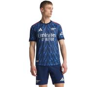 Adidas - Camiseta oficial Authentic Arsenal FC Segunda Equipación 2025-2026, Unisex, Night Indigo/Matte Silver, M