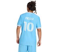 Adidas - Camiseta oficial Authentic Messi Inter Miami CFTercera Equipación 2025-2026, Unisex, Semi Blue Burst, M