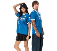Adidas - Camiseta oficial Authentic Real Madrid Tercera Equipación 2025-2026, Unisex, Blue, M