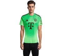 FC BAYERN MÜNCHEN Camiseta de fútbol 'Torwart 25-26' verde / negro, Talla M