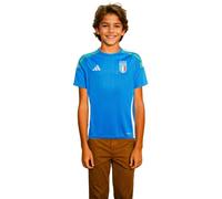 Adidas - Camiseta oficial Italia Primera Equipación Eurocopa 2024 Niño, Unisex, Blue, 176 cm