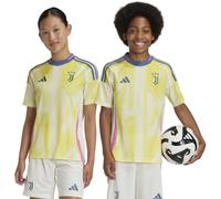 Adidas - Camiseta oficial Juventus Segunda Equipación 2024-2025 Niño, Unisex, Pure Sulfur, 164 cm