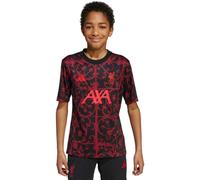 Adidas - Camiseta oficial Liverpool FC Pre-Match 2025-2026 Niño, Unisex, Black-Pure Ruby, 176 cm