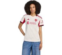 Adidas - Camiseta oficial Liverpool FC Segunda Equipación 2025-2026 Mujer, Mujer, Wonder White, S