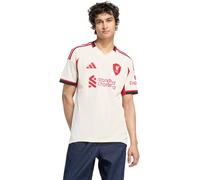 Adidas - Camiseta oficial Liverpool Fc Segunda Equipación 2025-2026, Unisex, Wonder White, 2XL