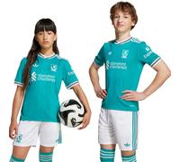 Adidas - Camiseta oficial Liverpool Fc Tercera Equipación 2025-2026 Niño, Unisex, Sea Green, 176 cm