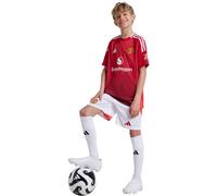 Adidas - Camiseta oficial Manchester United Primera Equipación 2024-2025 Niño, Unisex, Red, 128 cm