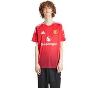adidas Camiseta de hombre 1ª equipación Manchester United 2024-2025 Adidas. Rojo L