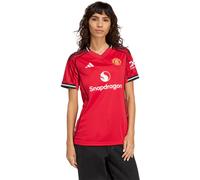 Adidas - Camiseta oficial Manchester United Primera Equipación 2025-2026 Mujer, Mujer, Red, XS