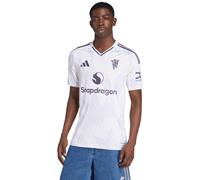 Adidas - Camiseta oficial Manchester United Segunda Equipación 2025-2026, Unisex, White, XL