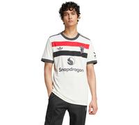 Adidas - Camiseta oficial Manchester United Tercera Equipación 2024-2025, Unisex, Off White, M