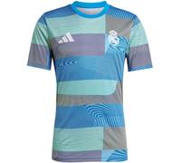 Adidas - Camiseta oficial Real Madrid Pre-Match 2025-2026, Unisex, Bluebird, S