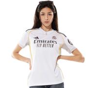 Adidas - Camiseta oficial Real Madrid Primera Equipación 2025-2026 Mujer, Mujer, White, L