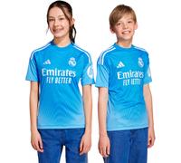 Adidas - Camiseta oficial Real Madrid Primera Equipación Portero 2025-2026 Niño, Unisex, Blue Burst-Ray Blue, 140 cm