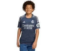 Adidas - Camiseta oficial Real Madrid Segunda Equipación 2025-2026 Niño, Unisex, Blue, 176 cm