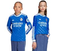 Adidas - Camiseta oficial Real Madrid Tercera Equipación M/L 2025-2026 Niño, Unisex, Bluebird, 152 cm