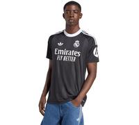 Adidas - Camiseta oficial Real Madrid Tercera Equipación Portero 2025-2026, Unisex, Black, S