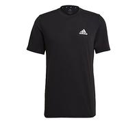 adidas Freelift tee Camiseta, Negro/Blanco, L para Hombre