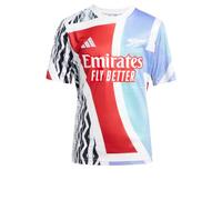adidas Camiseta para niños Arsenal 24/25 Pre-Match Jersey para niños, Betsca/Blanco/Negro/claquea, 9-10 Years