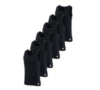 Adidas Camiseta Sin Mangas Para Hombre De Algodón Sportswear Pack De 6