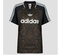 adidas Camiseta SNAKE PRINT SATIN JERSEY in Marrón EU L