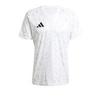 adidas Camiseta Team Icon 25 para Hombre, Blanco, Blanco y Negro, L