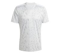adidas Camiseta Team Icon 25 para Hombre, TMLGGR/Blanco, L